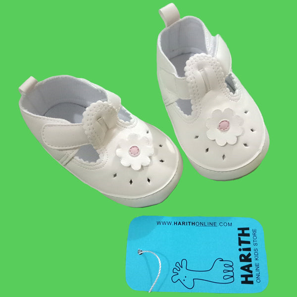 Pearl White Summer Baby Girl Sandals