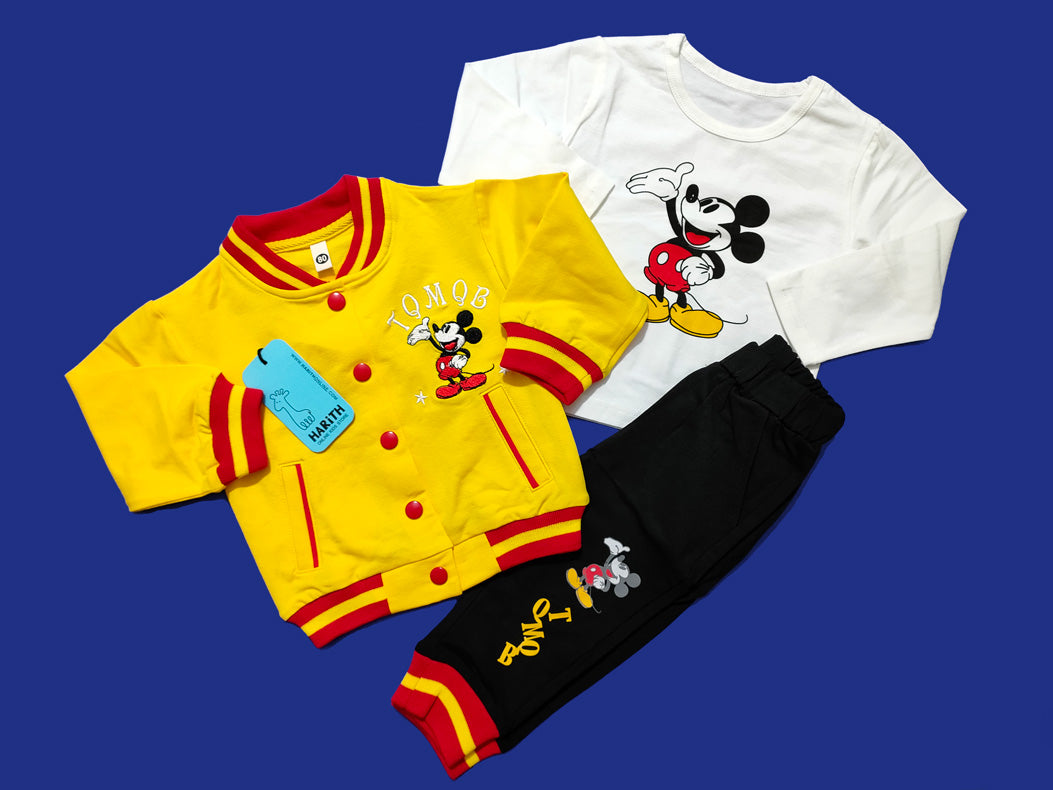 Micky Mouse 3 Piece kids baby Boys Dress
