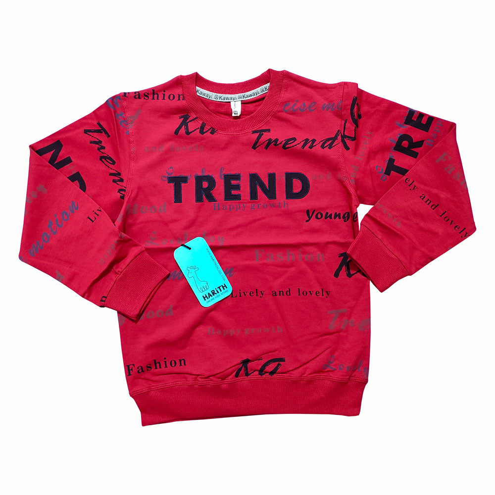 Kawayi Trend Full Sleeves Cotton Shirt for Kids Boys