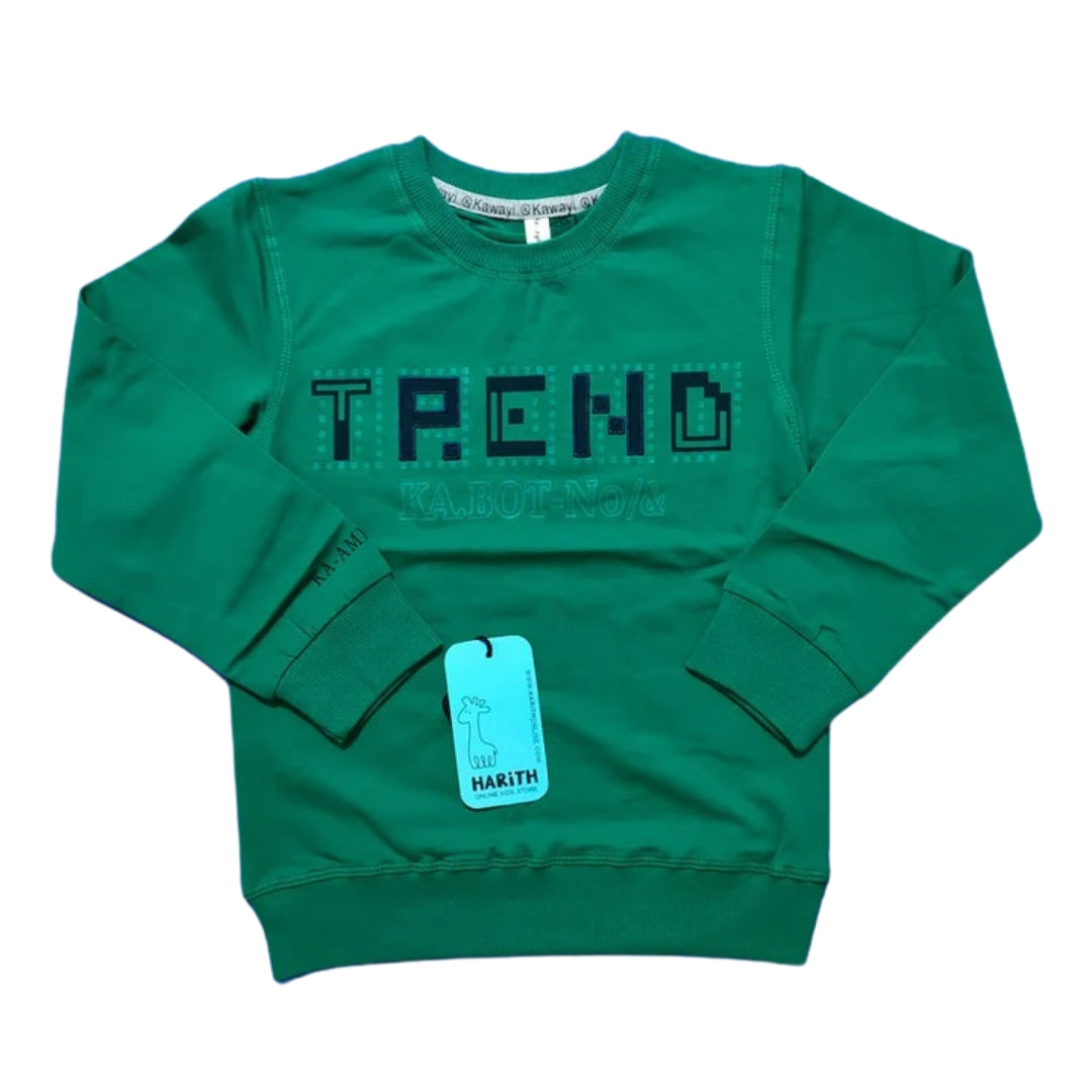 Trend Cotton Full Sleeve Kids Boys Shirt