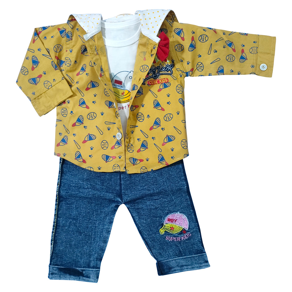 Newborn Boy pant shirt dress