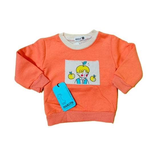 Apple Boy Kids Sweater