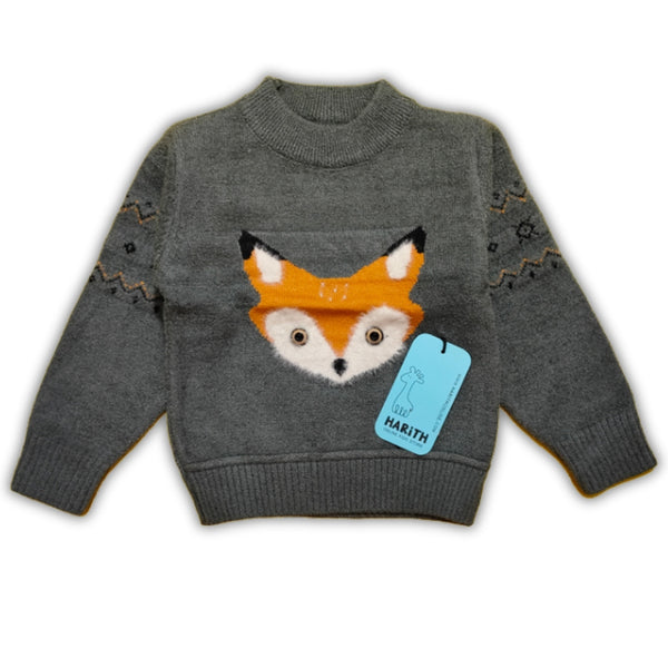 Rabbit wool Fox theme kids Sweater
