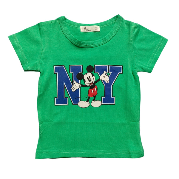 NY Micky Mouse Shirt 6-12 Month