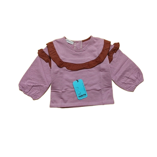 Peiqiniao cotton Baby Shirt Girl top