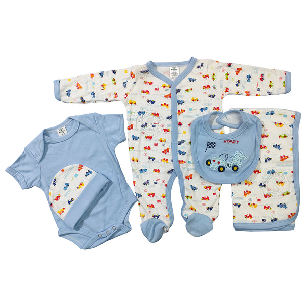 Racing Cars Newborn Clothing Romper Set