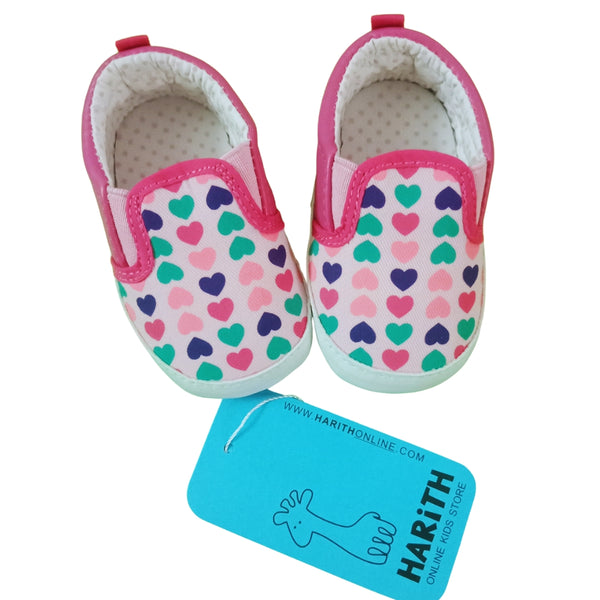 Pink Moza Shoes For Baby