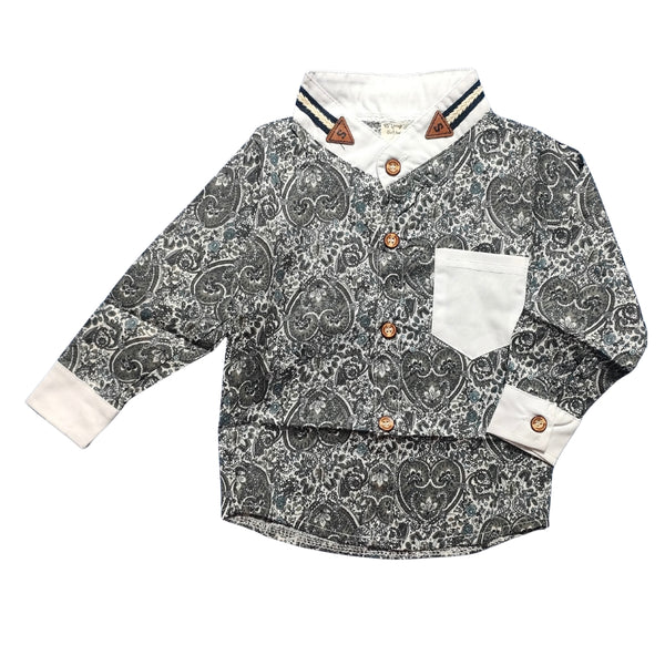 Printed Cotton Stylish Baba Shirt