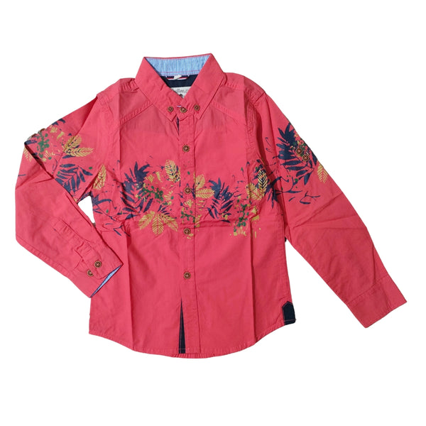 Huobaozai Cotton Full sleeves Shirt