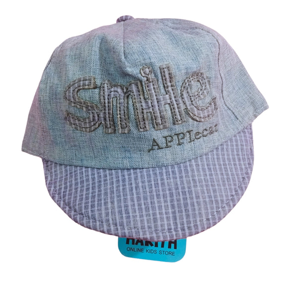 Smile P Cap Kids Blue