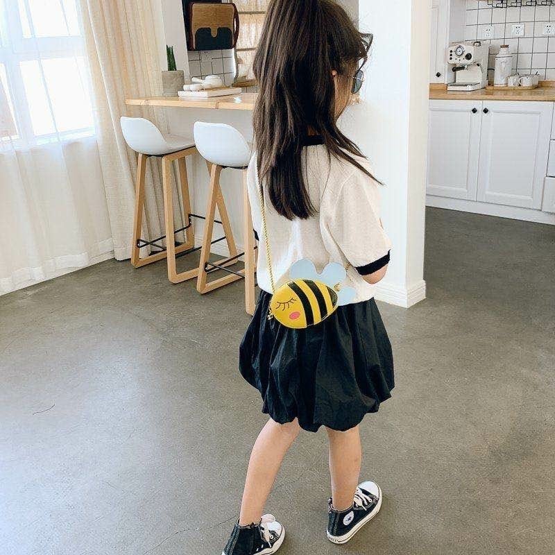 Cute Cartoon Yellow blue Fish small kids purse girl children shoulder handbag