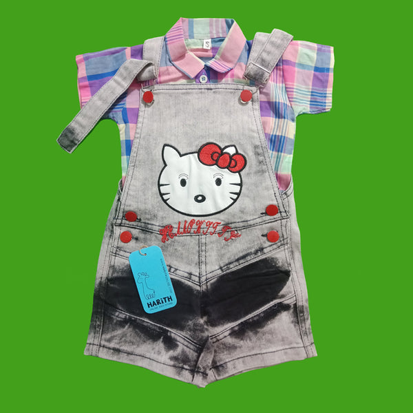 Hello Kitty Dangree Suit summer cotton