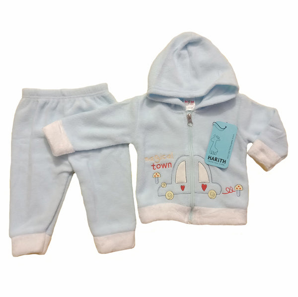 Magical Town Winter Fleece Dress for kids 6-18 month