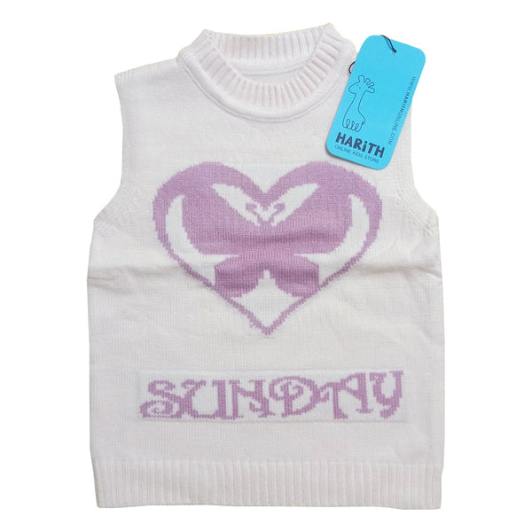 Baby Sleeveless Winter Kids Sweater.