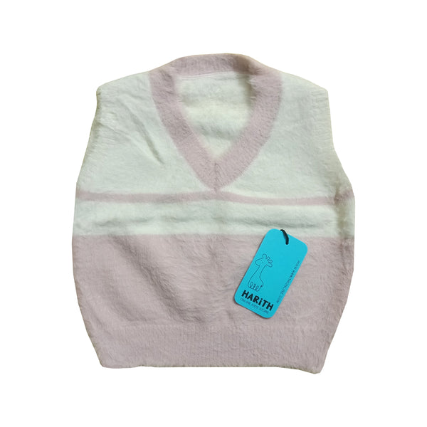 Fang Fang Rabbit wool Sweater Pink