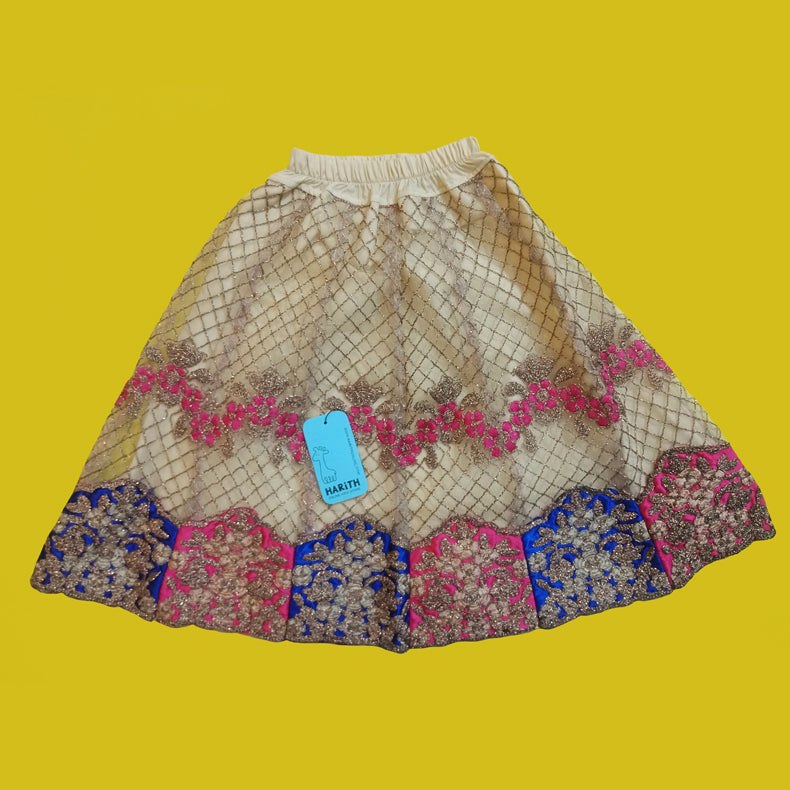 Offwhite Party wear Lehnga Dress For baby Girls