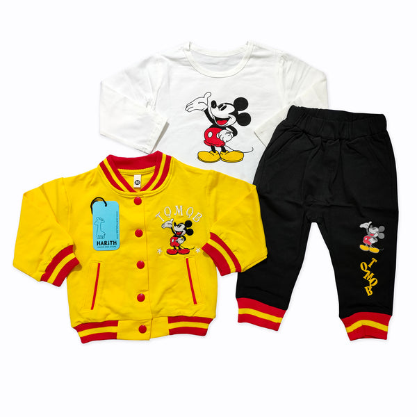  Micky Mouse 3 Piece kids baby Boys Dress
