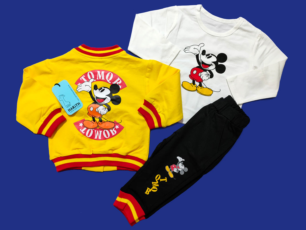 Micky Mouse 3 Piece kids baby Boys Dress