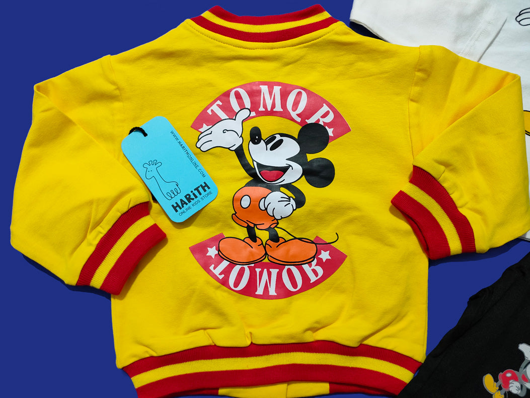 TQMQB Micky Mouse 3 Piece Boys winter Dress