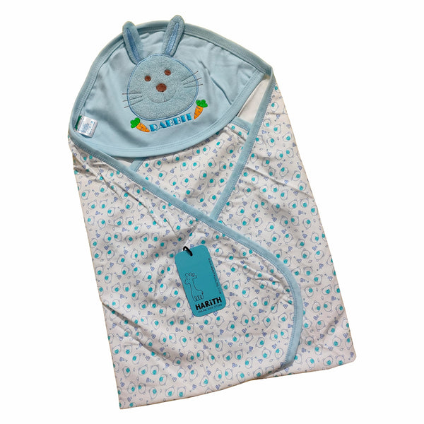 Rabbit Newborn Cotton Wrapping Sheet