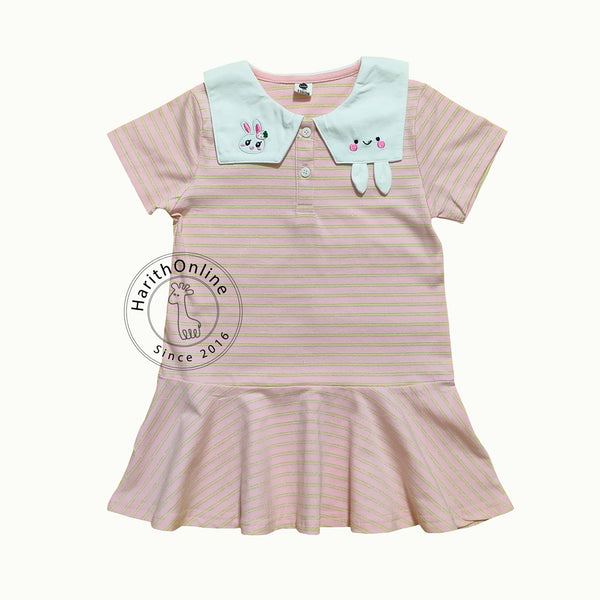 pink bunny stylish top for girls