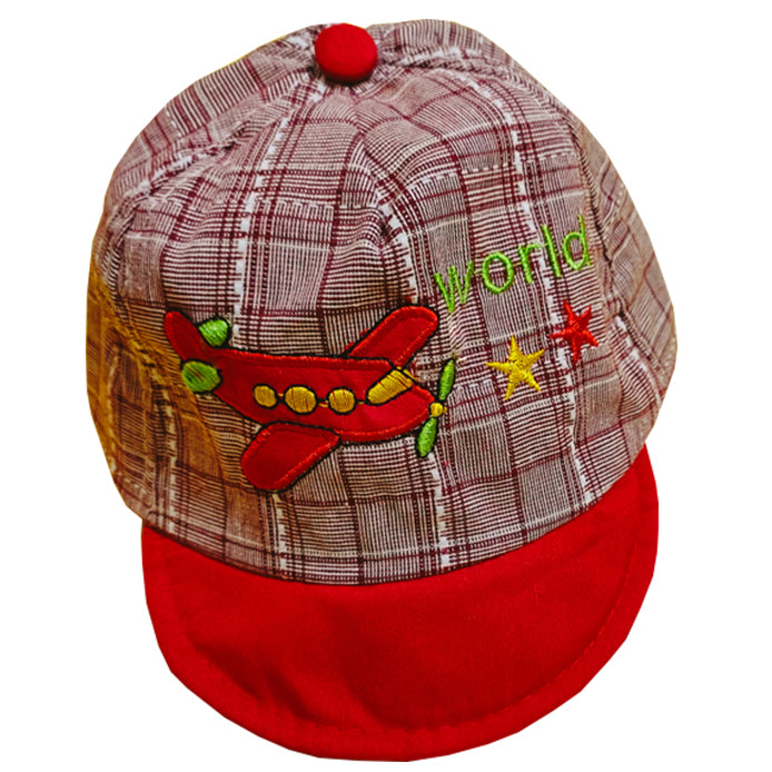 Little Boy World Cotton P Cap 0-12 Month