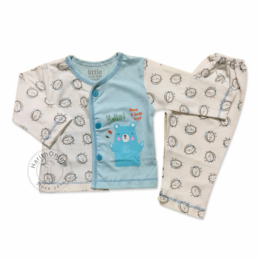 Hello Bear Newborn Cotton Trouser shirt Full Sleeves Dress