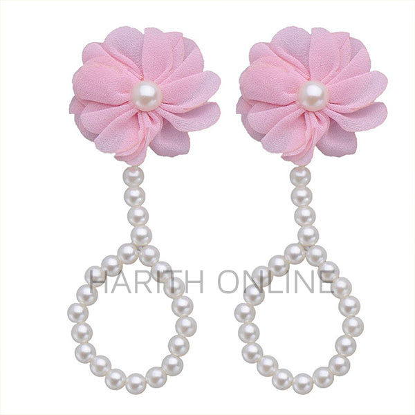 Baby pearls bare foot wear accessory Photography Props